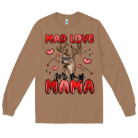 Toasted Coconut mad love for my mama Long Sleeve Tee - MaliasSmallBusiness