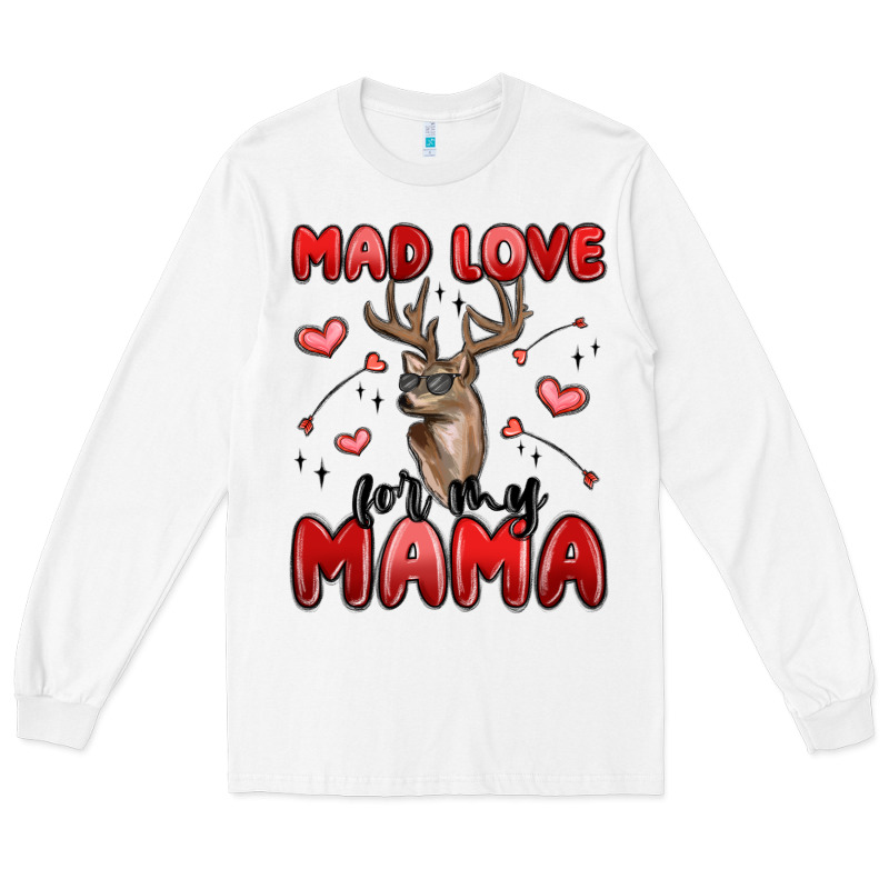 Mad Love For My Mama Long Sleeve Tee by MaliasSmallBusiness | Teevron