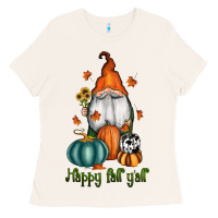 Happy Fall Y'all Gnome Ladies Tee | Teevron