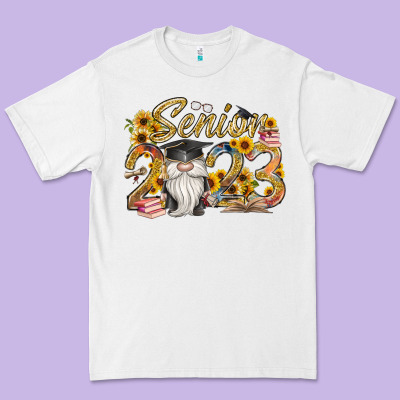 Senior 2023 Premium Tee Designed By Racoondesign