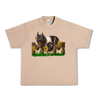 Burro Western Mom With Hampshire Pig And Baby Pig Urban Heavy Tee - LillyAllenDesigns