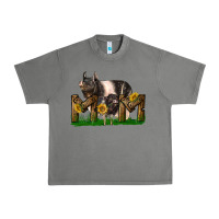 Tornado Western Mom With Hampshire Pig And Baby Pig Urban Heavy Tee - LillyAllenDesigns