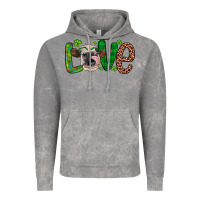 Cloud Rock Western St. Patrick's Day Love Cow Vintage Hoodie - Artiststas