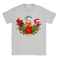 Moon Dust Chickens Christmas Classic Tee - CowhideDigitalArt