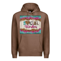 Chestnut western social worker tumbler tbs (1) Premium Hoodie - TumblerDesignByShophia
