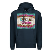 Navy western social worker tumbler tbs (1) Premium Hoodie - TumblerDesignByShophia