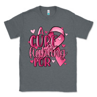 Charcoal Heather a cure fighting for Classic Tee - MaliasSmallBusiness