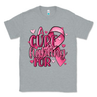 Heather Grey a cure fighting for Classic Tee - MaliasSmallBusiness