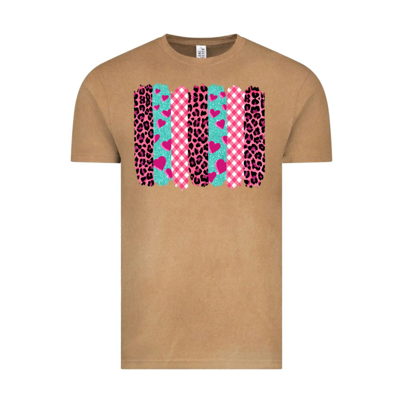 Valentine's Day Brushstrokes Vintage Tee by BarkalooDesign | Teevron
