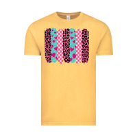 Vintage Mustard valentine's day brushstrokes Vintage Tee - BarkalooDesign