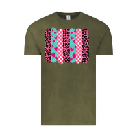 Vintage Olive valentine's day brushstrokes Vintage Tee - BarkalooDesign