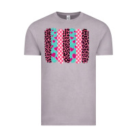 Vintage Zinc valentine's day brushstrokes Vintage Tee - BarkalooDesign