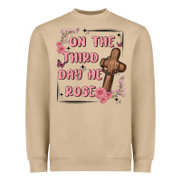 Mushroom on the third day  he rose Heavyweight Sweatshirt - MaliasSmallBusiness