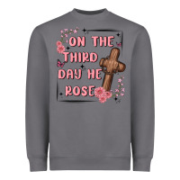 Storm on the third day  he rose Heavyweight Sweatshirt - MaliasSmallBusiness