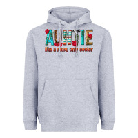 Heather Grey Auntie Like a Mom Only Cooler Heavyweight Hoodie - texasbilliewilder