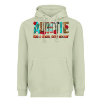 Matcha Auntie Like a Mom Only Cooler Heavyweight Hoodie - texasbilliewilder