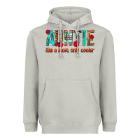 Auntie Like A Mom Only Cooler Heavyweight Hoodie | Teevron