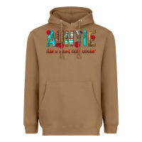 Toasted Coconut Auntie Like a Mom Only Cooler Heavyweight Hoodie - texasbilliewilder