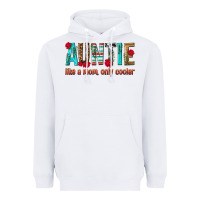 White Auntie Like a Mom Only Cooler Heavyweight Hoodie - texasbilliewilder