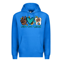 True Royal peace love dental Premium Hoodie - JahusDesignShop