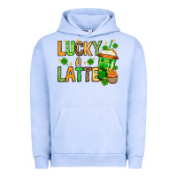 Pigment Grape Ice St. Patrick's Lucky a latte Urban Hoodie - OliviaCreatesArt