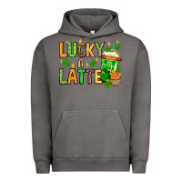 Pigment Tornado St. Patrick's Lucky a latte Urban Hoodie - OliviaCreatesArt