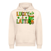 Sandshell St. Patrick's Lucky a latte Urban Hoodie - OliviaCreatesArt