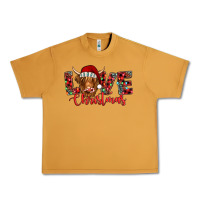 Peanut Butter love christmas highland cow and turquoise gemstone Urban Heavy Tee - Jasminsmagicworld