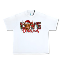 White love christmas highland cow and turquoise gemstone Urban Heavy Tee - Jasminsmagicworld