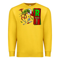 Lemon Christmas Character Nurse Premium Sweatshirt - NancyCooperArtShop