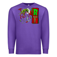 Purple Christmas Character Nurse Premium Sweatshirt - NancyCooperArtShop