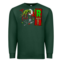 Sports Green Christmas Character Nurse Premium Sweatshirt - NancyCooperArtShop