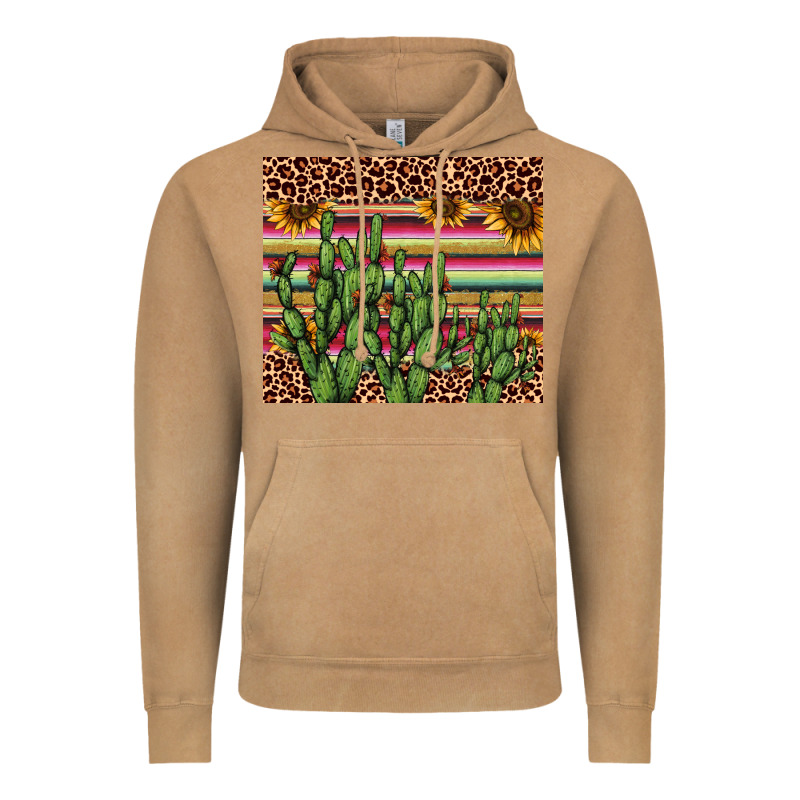 Cactus Serape Vintage Hoodie by AdoDesignShop | Teevron