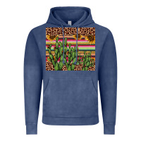 Vintage Denim cactus serape Vintage Hoodie - AdoDesignShop