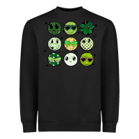 Black funny st patrick's day Heavyweight Sweatshirt - MaliasSmallBusiness