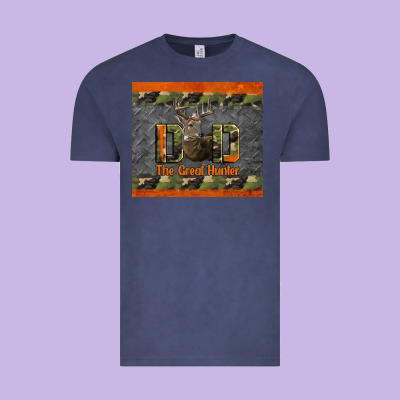 Western Dad The Great Deer Hunter Vintage Tee Designed By Lillyallendesigns