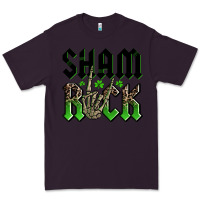 Plum St. Patrick's shamrock Premium Tee - OliviaCreatesArt