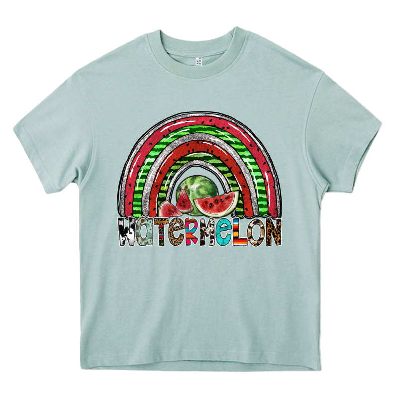 Watermelon Heavy Core Tee by SublimationCraftShop | Teevron