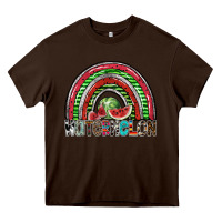Chocolate Brown watermelon Heavy Core Tee - SublimationCraftShop