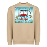 Mushroom show me your bobbers and i will show my rod Heavyweight Sweatshirt - MaliasSmallBusiness