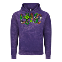 Cloud Purple Western St. Patrick's Day Love Cross Vintage Hoodie - Artiststas