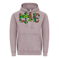 Vintage Zinc Western St. Patrick's Day Love Cross Vintage Hoodie - Artiststas