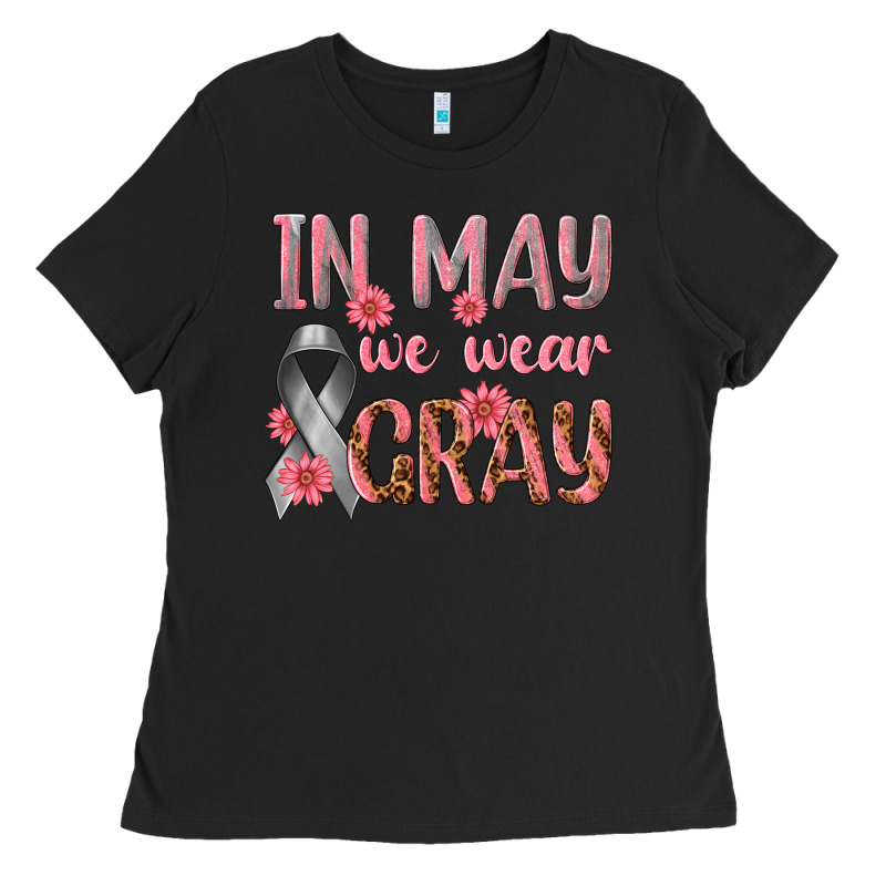 In May We Wear Gray Ladies Tee by texasbilliewilder | Teevron
