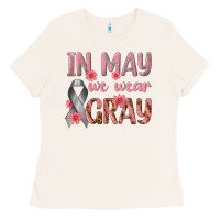 Bone In May We Wear Gray Ladies Tee - texasbilliewilder