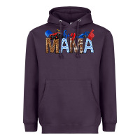 Plum Boy Mama Heavyweight Hoodie - texasbilliewilder