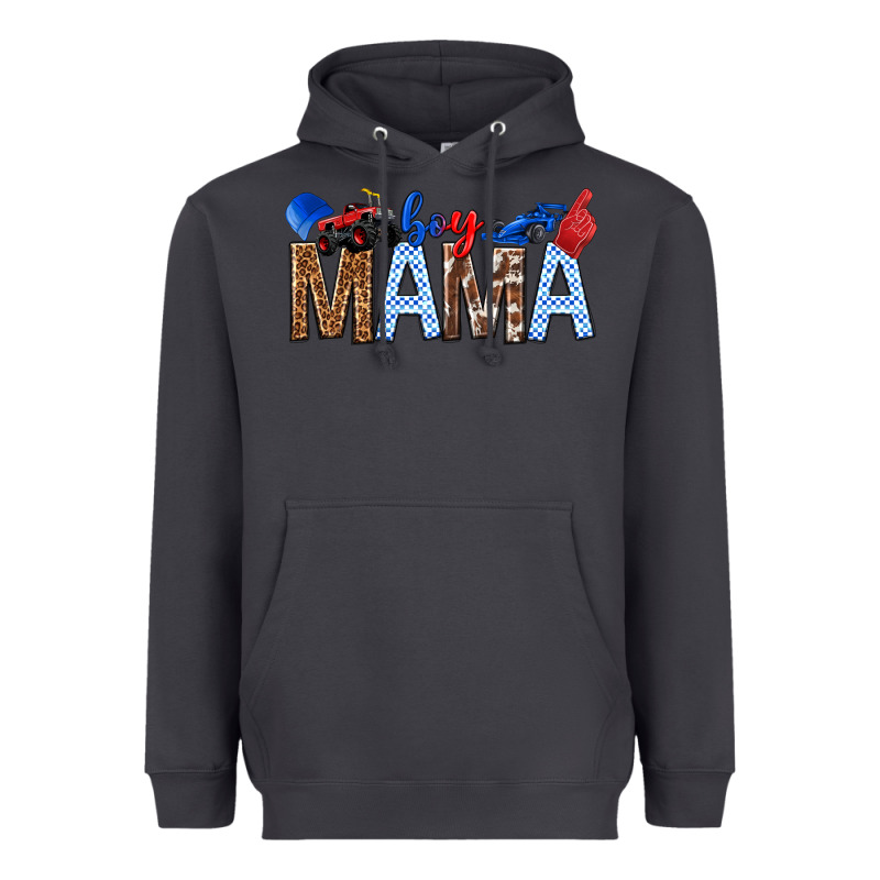 Boy Mama Heavyweight Hoodie by texasbilliewilder | Teevron