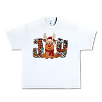 White joy christmas reindeer Urban Heavy Tee - Jasminsmagicworld