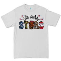 Dove Grey oh my stars Premium Tee - CowhideDigitalArt