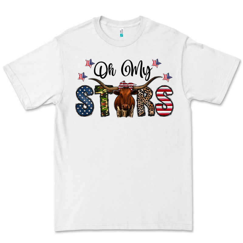 Oh My Stars Premium Tee by CowhideDigitalArt | Teevron