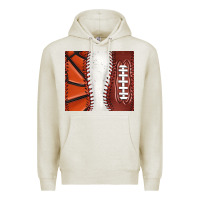 Oatmeal Heather baseball and basketball and football tumbler tbs Premium Hoodie - TumblerDesignByShophia